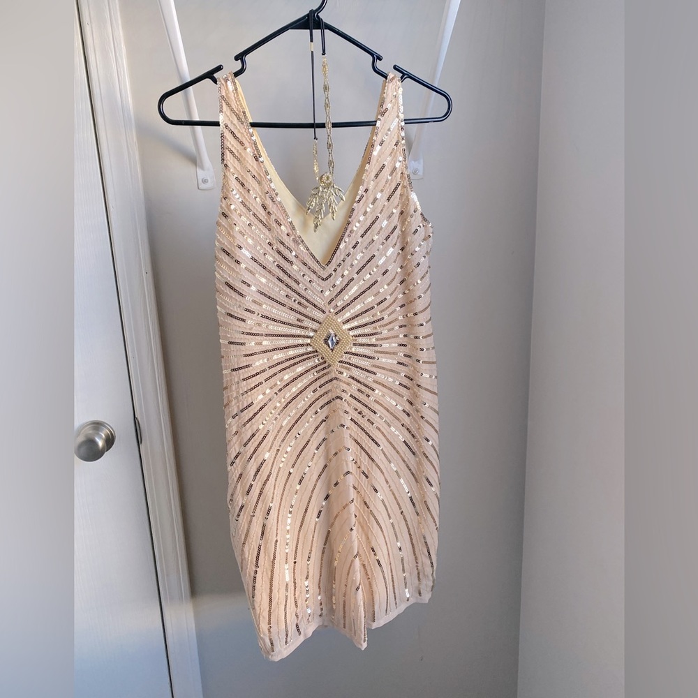 Gatsby Dress & Headpiece